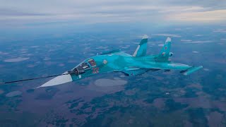Летчики ЦВО отработали дозаправку боевых машин в небе над Южным Уралом