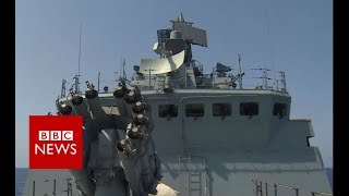 Russia invited international journalists to report on their operations in Syria - BBC News