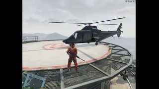 Посадка вертолета на небоскреб GTA V на PC [Grand Theft Auto V] ГТА 5 – Полет на вертолете в GTA 5