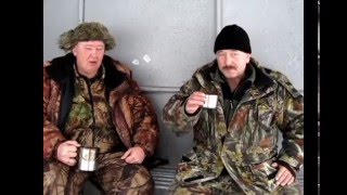 Первый зимний поход года на рыбалку с ночевкой 2016 г