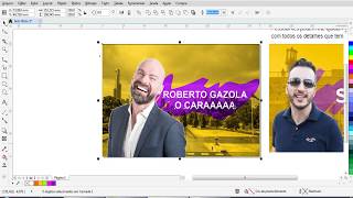 Como Criar Efeito de Cor em Fotos no Corel Draw - Transparência com Cor