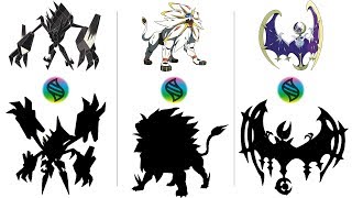 New Mega Solgaleo, Lunala & Necrozma | Gen 8 Pokemon Fanart