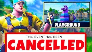 the REAL reason Playground Mode was CANCELLED in Fortnite... | Chaos