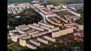 Заозерск - город детства моей мамы.