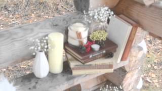 Оформление свадебной фотозоны в стиле Рустик (Rustic style)