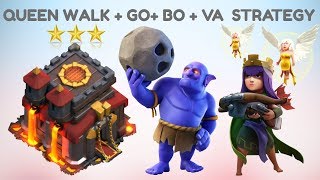TH 10 BEST ATTACK STRATEGY 2017 !! - QUEEN WALK + BOWLERS + VALKS OVERPOWERED