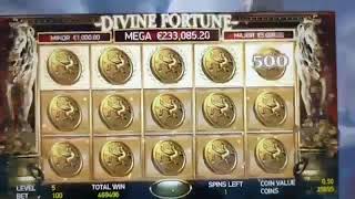 ВЫИГРАЛ МЕГА ДЖЕКПОТ 233000 ЕВРО В DIVINE FORTUNE ( Divine Fortune Mega Jackpot WIN )