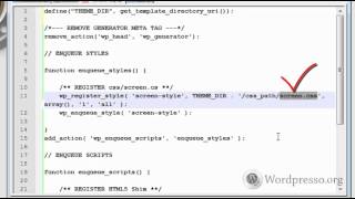 Как оформить блог на Wordpress. Работа с файлом Header.