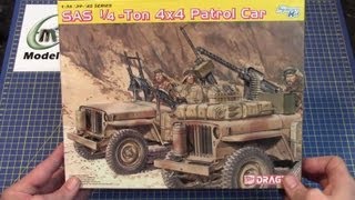 Dragon 1/35 SAS 1/4-Ton 4x4 Patrol Car # 6745 www.eModels.co.uk