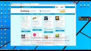 как получить бесплатно рубины  на Music Wars с помощью сайта  CoinsUP.com