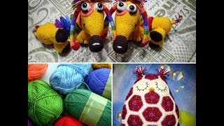 Амигуруми из акрила. Достоинства акриловой пряжи от Пехорка и Камтекс. Обзор.