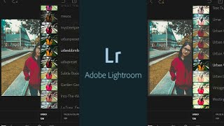 Adobe lightroom mod preset + link