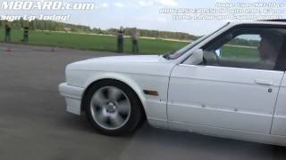 HD: Dodge Viper SRT-10 vs BMW 325i E30 tuned