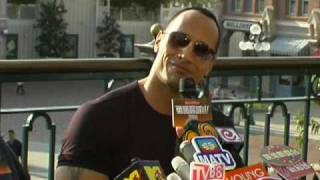 Dwayne "Don't call me The Rock" Johnson