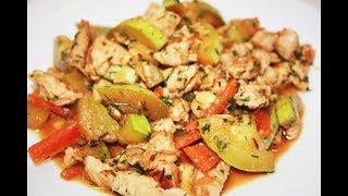 Рагу из овощей и мяса. Диетическое рагу рецепт