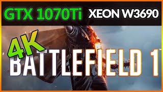 Battlefield 1 Multiplayer GTX 1070 Ti [ 4K ]