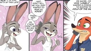 Zootopia Short Comic - Judy kiss Nick
