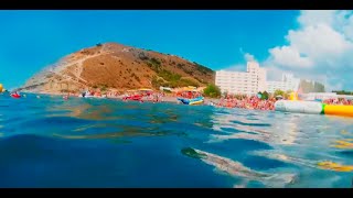 Галечные пляжи Анапы Сукко август 2016
