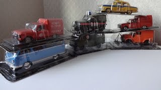 Первые новинки 2016 года - Автомобиль На Службе / Автолегенды СССР 1:43 ДеАгостини