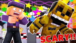 Golden Freddy Jumpscare! | Minecraft FNAF Roleplay