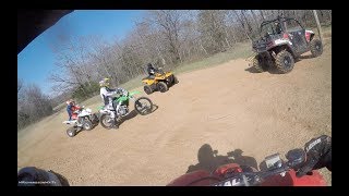 7 Man Trail Ride at Pine Mountain Trails! *HUGE ROCKS*