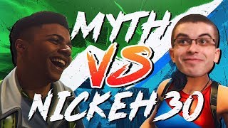 Myth vs Nick Eh 30, Liquid POACH - Pro Playgrounds (1v1 BUILD BATTLES!)