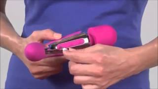 Двусторонний вибратор Embrace Body Wand от Calexotics в www.intimmarket.com