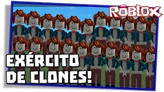 Roblox: EXÉRCITO DE CLONES DESTRUTIVOS! - (CLONE TYCOON 2 / Android / PC)