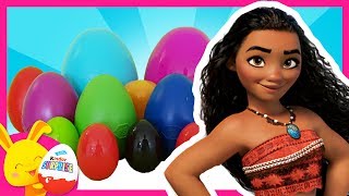 Oeufs Surprises de couleurs Disney Vaiana ! Touni Toys TItounis