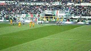 JUVENTUS Vs Lecce Rigore Felipe Melo 2-0