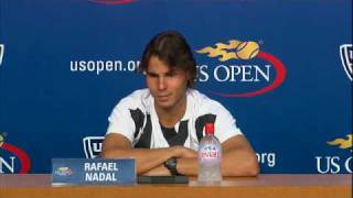 Rafa -"he say 'I love you' and he kiss me"