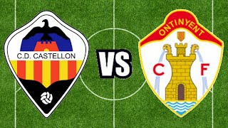 Resumen C.D.CASTELLÓN 2-3 ONTINYENT C.F.