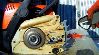Устройство натяжения цепи бензопил Stihl MS180 от  MS230, MS250