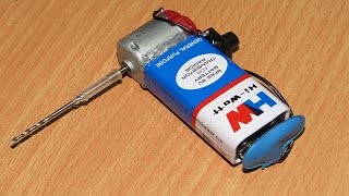 How To Make Mini Drilling Machine | Simple Method At Home
