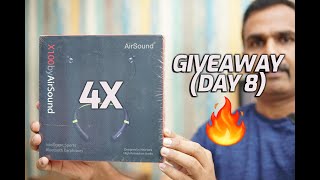 Giveaway 8: Airsound X100 Bluetooth Earphones (4X)