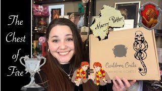 Cauldron Crate | The Chest of Fire | Harry Potter Subscription Box