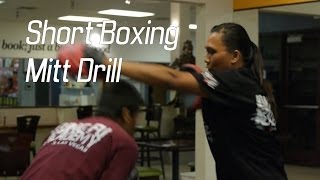 A Short Boxing Mitt Drill