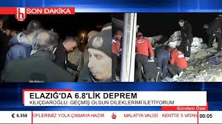 Elazığ'da 6.8 Büyüklüğündeki Deprem  / İrfan Değirmenci ile Gündem Özel 1.Bölüm - 24 Ocak