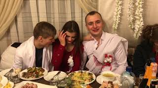 Весілля Святослава та Аліни 27.01.2019 в с.Верхній Ясенів в ресторані Згарда