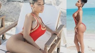 Nicki Minaj Celebrates Birthday In Hot Red Bikini