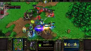 Happy(UD) vs Moon(NE) - WarCraft 3 Frozen Throne - RN3939