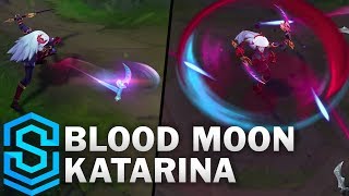 Blood Moon Katarina Skin Spotlight - Pre-Release - League of Legends