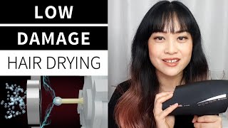 Damage-Reducing Hair Dryer: Panasonic Nanoe EH-NA98 (AD) | Lab Muffin Beauty Science