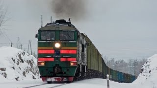2ТЭ116-1547 (Каменногорск) / 2TE116-1547 (RZD, Kamennogorsk)