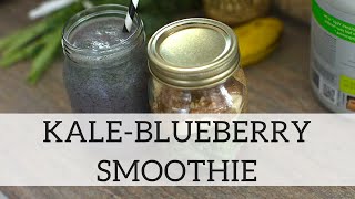Blueberry Kale Smoothie