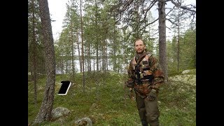 Карелия. Озеро Тервалампи и Хавгаярви. Начало соло-сплава по реке Волома (1 день)