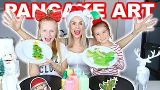 PANCAKE ART CHALLENGE: CHRiSTMAS EDiTiON ???