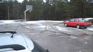 BMW 318iS e30 & Audi A4 1.8 tq drift