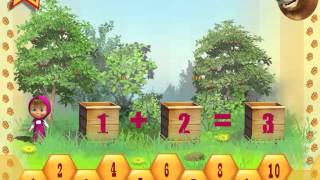 Маша и Медведь ИГРА "Считаем 52 " Прохождение 2014 года