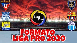 NUEVO FORMATO DE LA LIGA PRO 2020 | CAMPEONATO ECUATORIANO